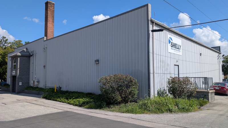 Shelly Truck Driving School building exterior.
